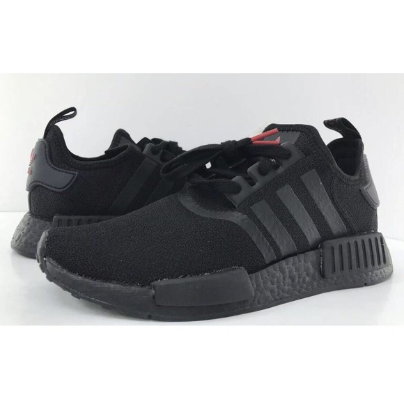 adidas gazelle silver green womens Adidas Originals NMD R1 Core Black Blue Red Mens Running Sneakers HQ44 –  Nifty Kicks main image 0